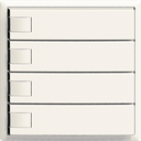 UP-Taster KNX 4-fach Edue ws