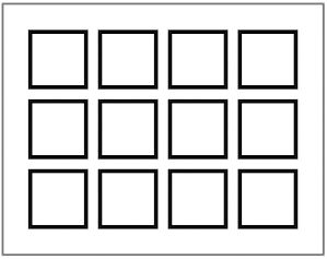 UP-Kopfzeile 3×4 o.Deckplatte