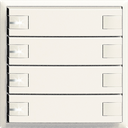 UP-Taster KNX 4-fach Edue ws