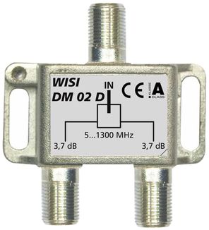 F-Verteiler WISI DM02D 2-fach