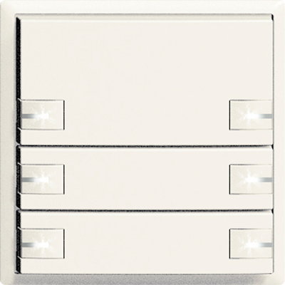 UP-Taster KNX 6-fach Edue ws