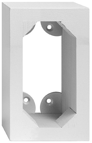 AP-Holzrahmen Edizio 2×1 ws