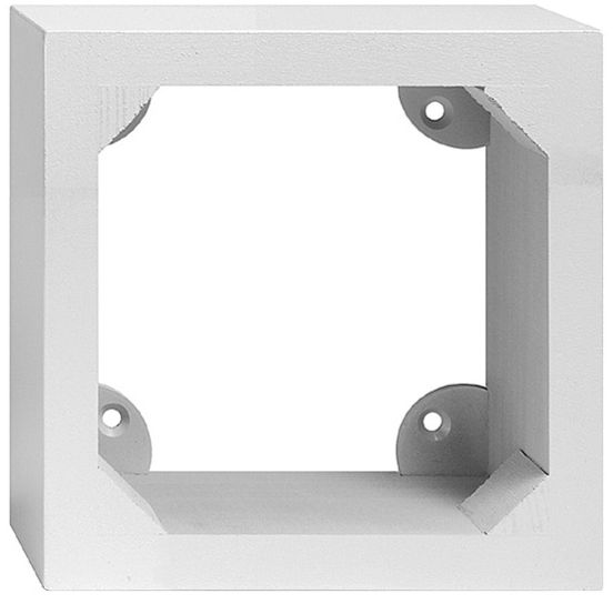 AP-Holzrahmen Edizio 2×2 ws