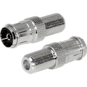 Verbinder F-Kupplung auf IEC-