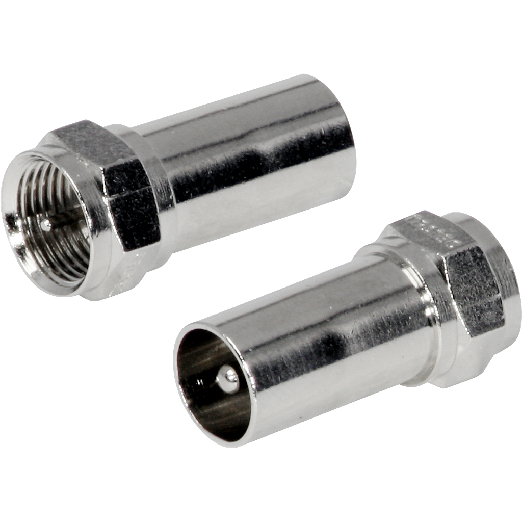Adapter IEC-Stecker/F-Stecker