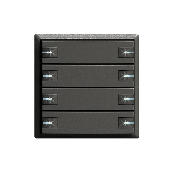 UP-Taster KNX 8-fach Edue sz