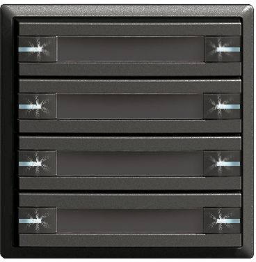 UP-Taster KNX 8-fach Edue sz