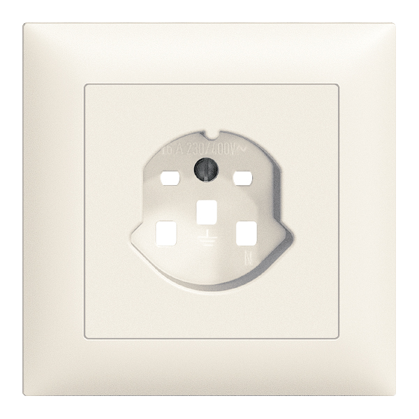 Frontset Edue ws 88×88mm 1×T25