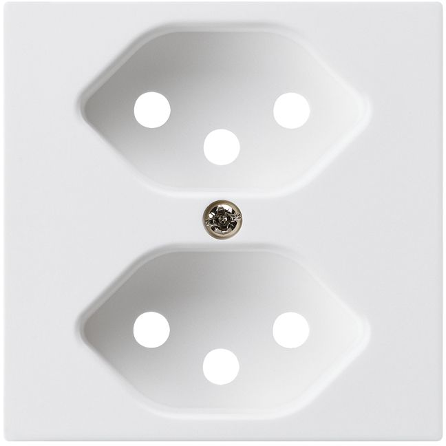 Frontplatte KAL 2×T13 60×60mm
