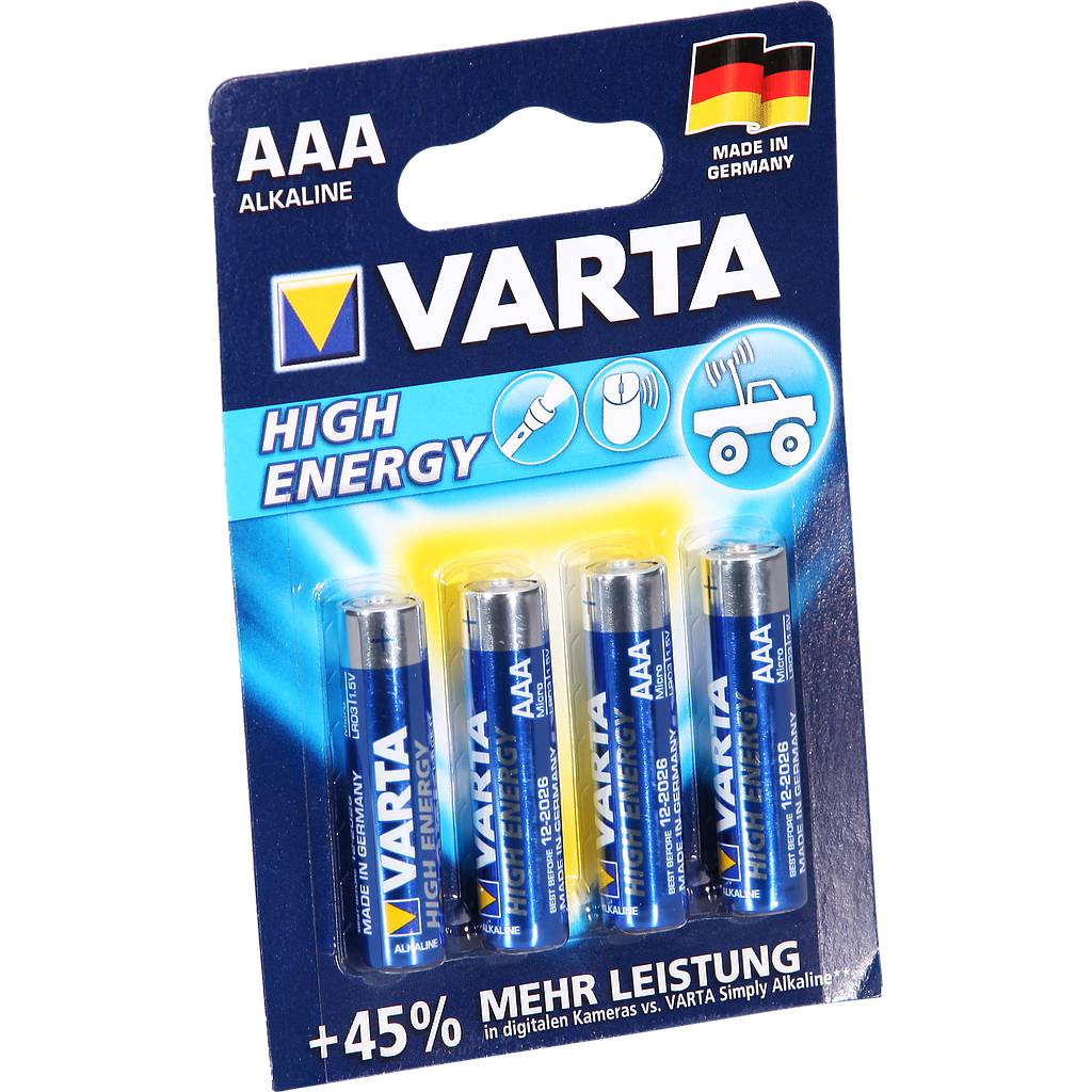 Batterie Alkali LR03 1,5V