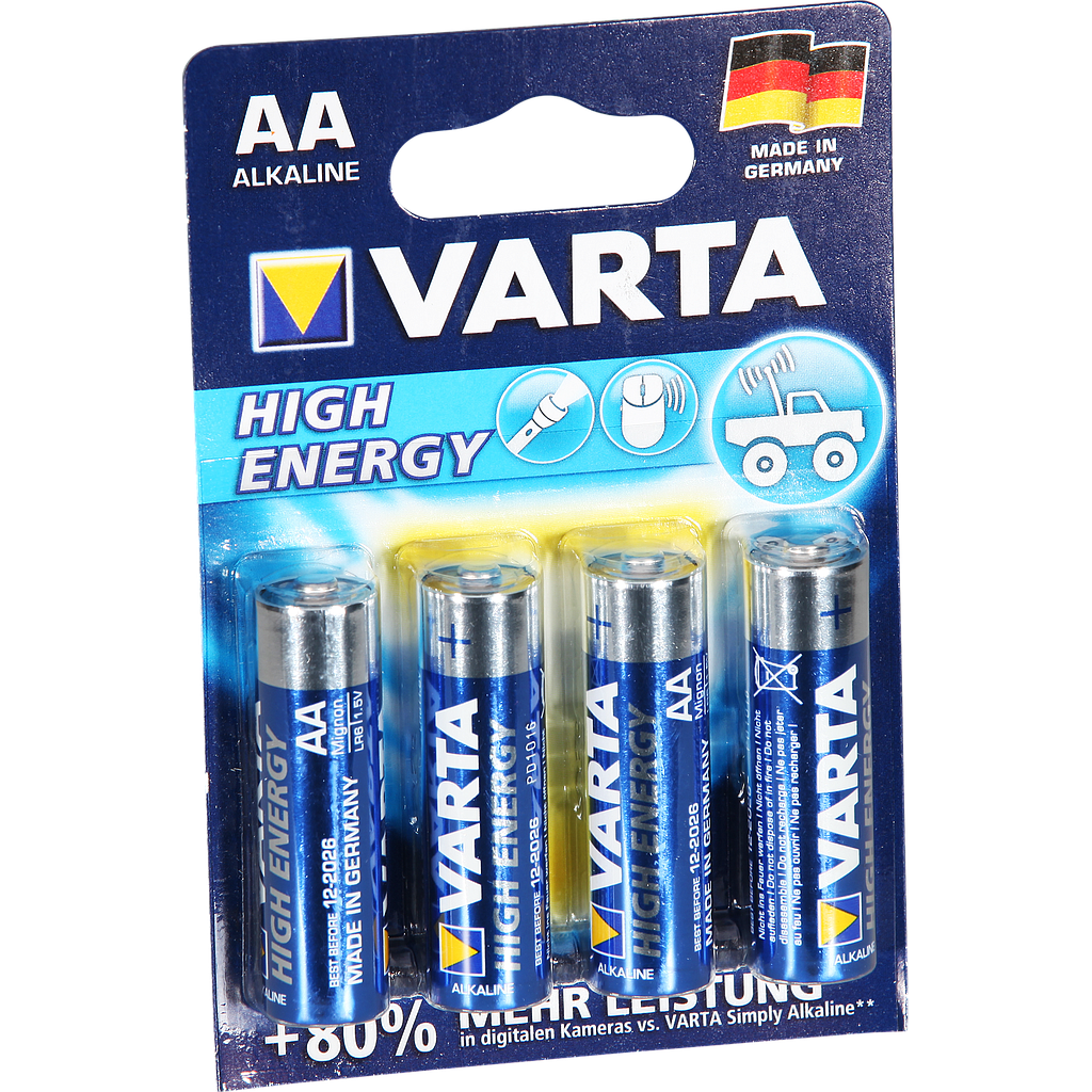 Batterie Alkali LR6 1,5V