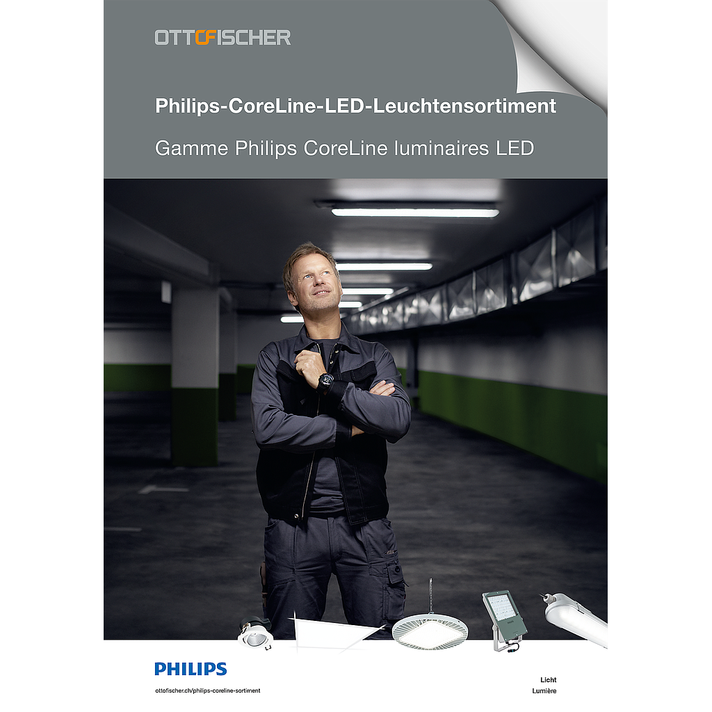 Prospekt Philips LED-Leuchten
