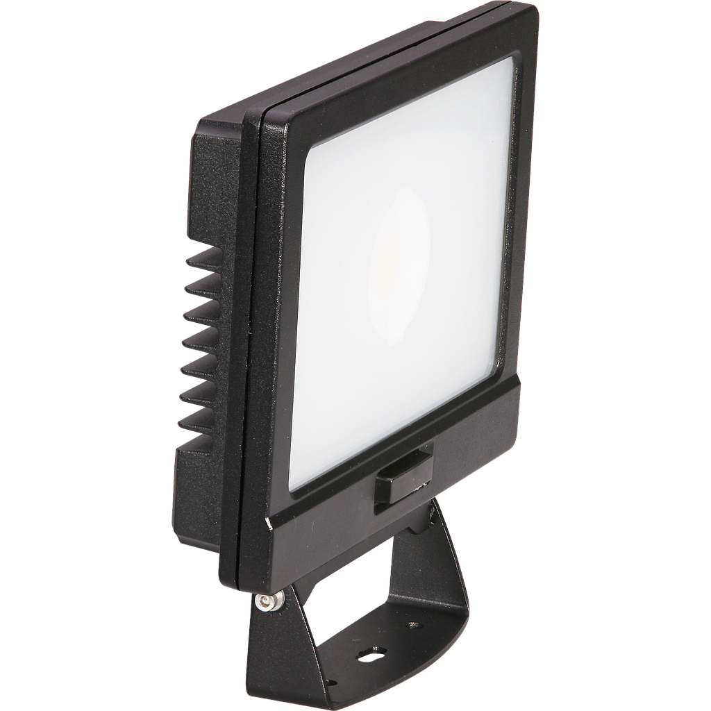 ISON LED-Fluter mit PIR 30W, schwarz,
