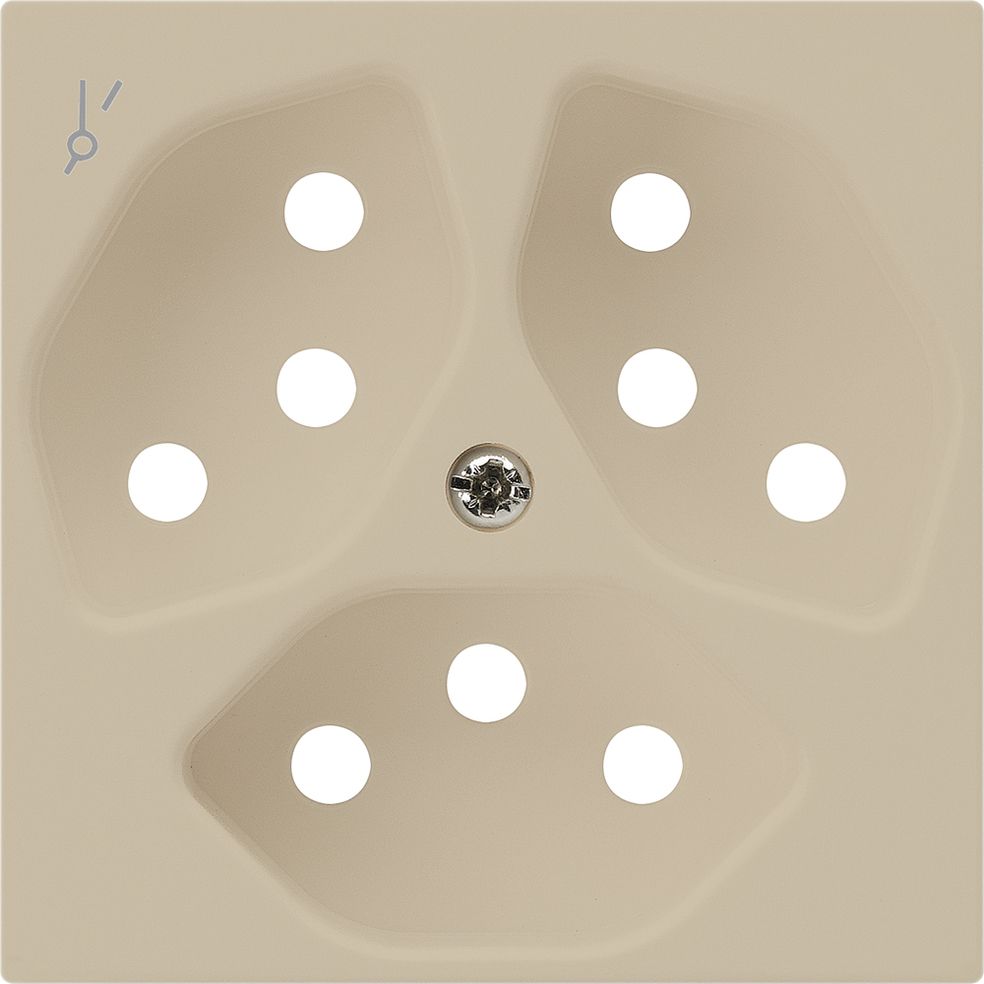 Frontplatte KAL 3×T13/1 60×60