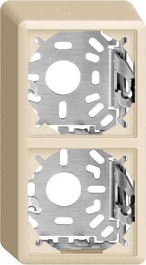 Kappe m.Grundplatte 2×54mm cre
