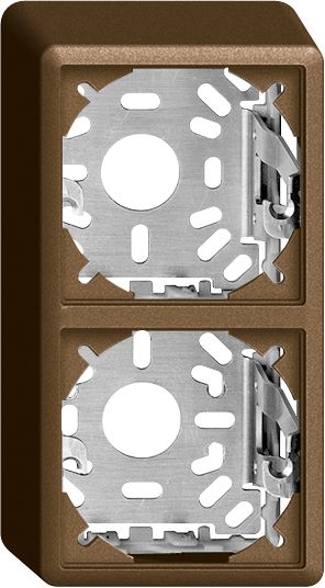Kappe m.Grundplatte 2×54mm