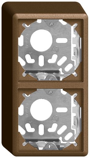 Kappe m.Grundplatte 2×54mm