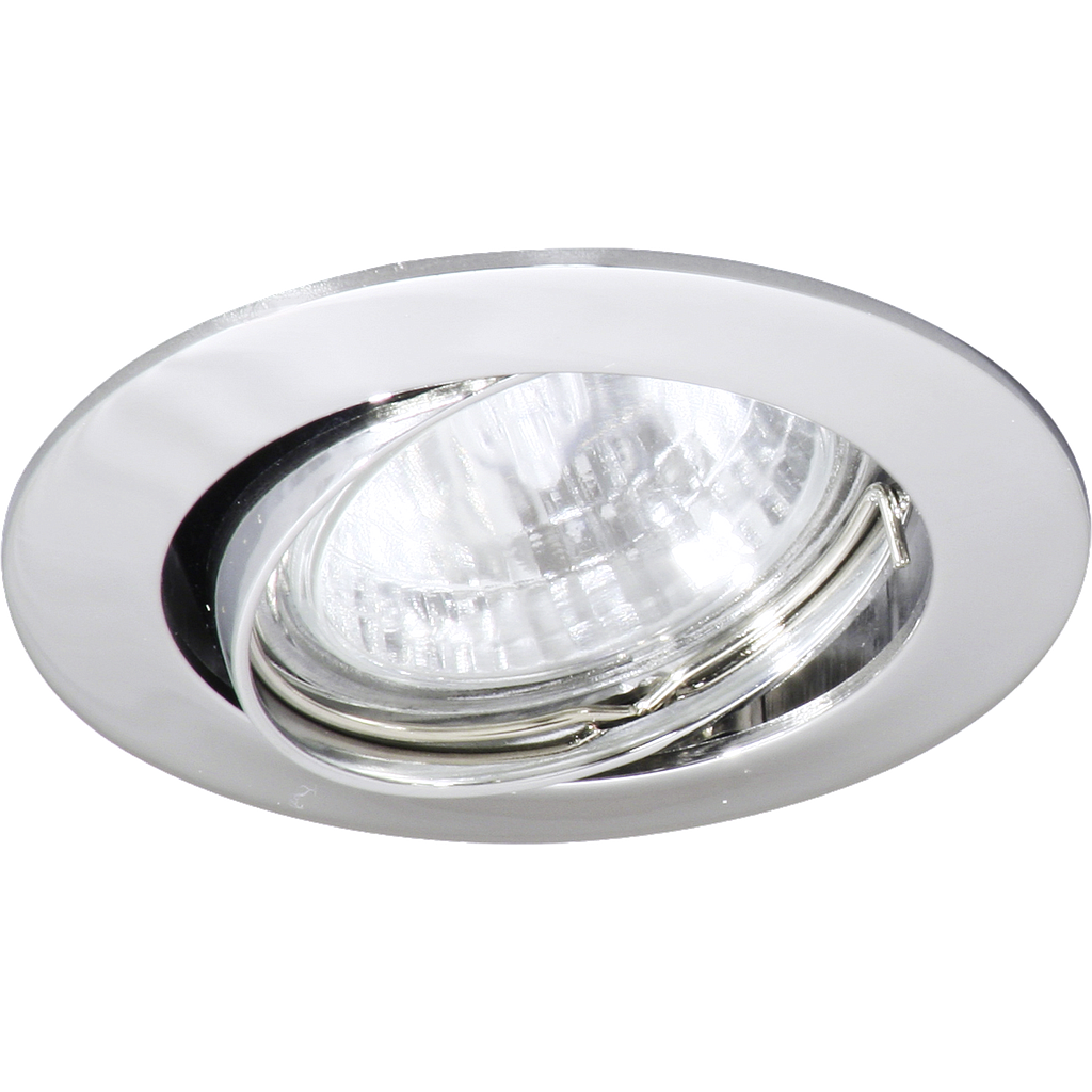 EB-Halogenspot 35W rund CHROM