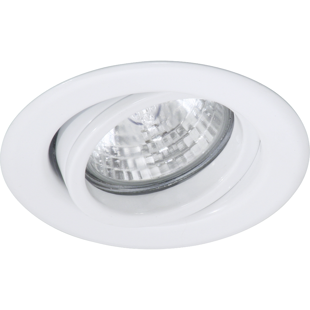 EB-Halogenspot 50W rund WS