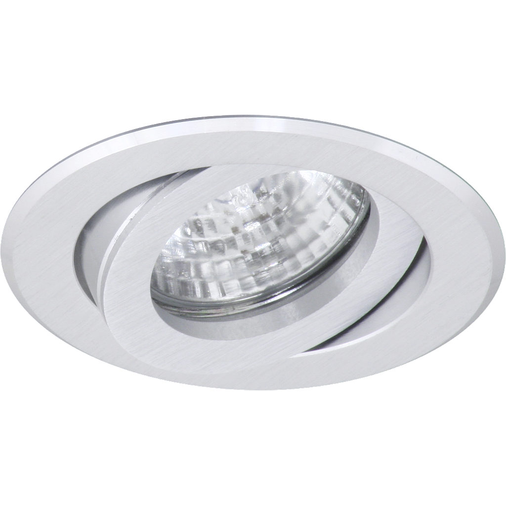 EB-Halogenspot 50W rund ALU-GEB