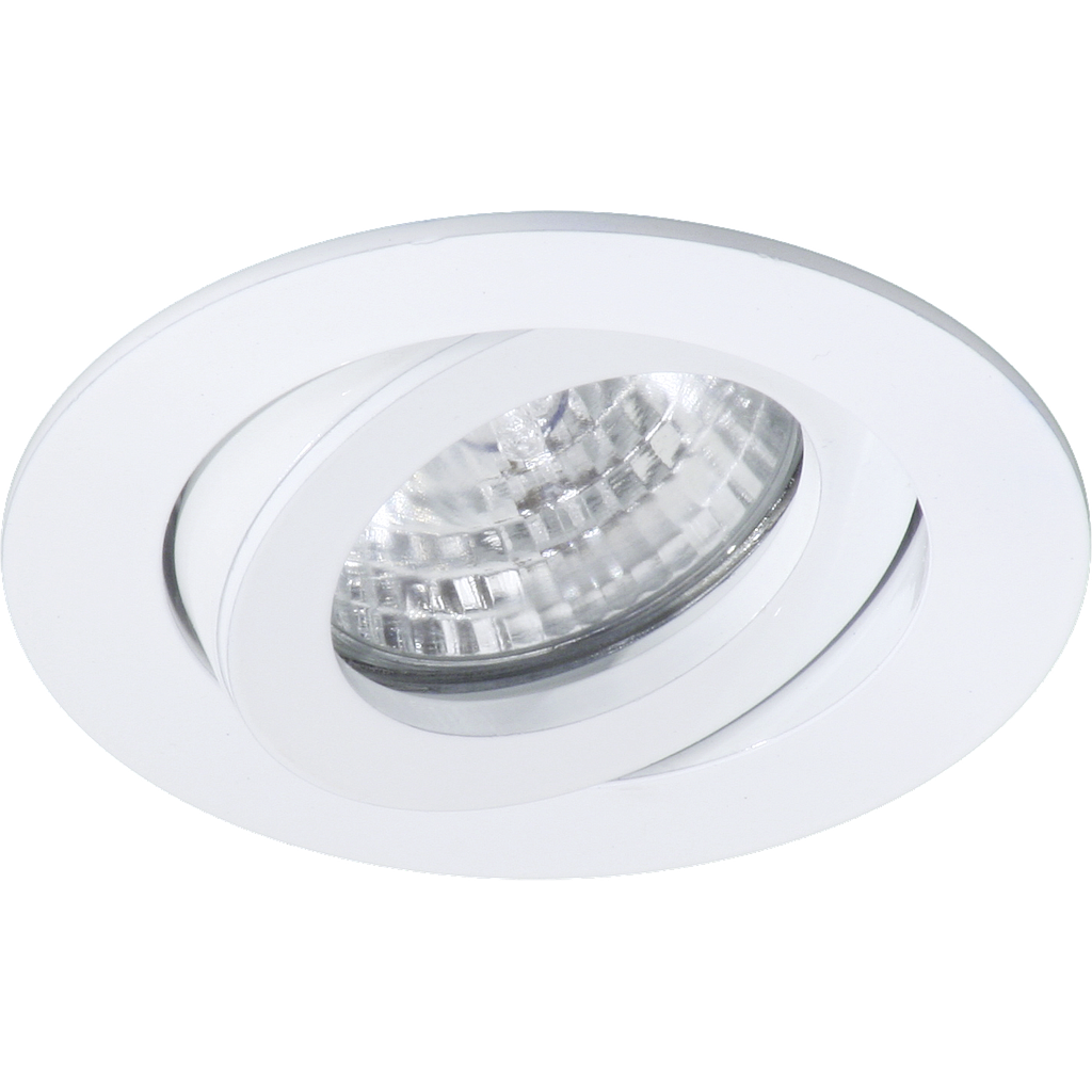 EB-Halogenspot 50W rund WS
