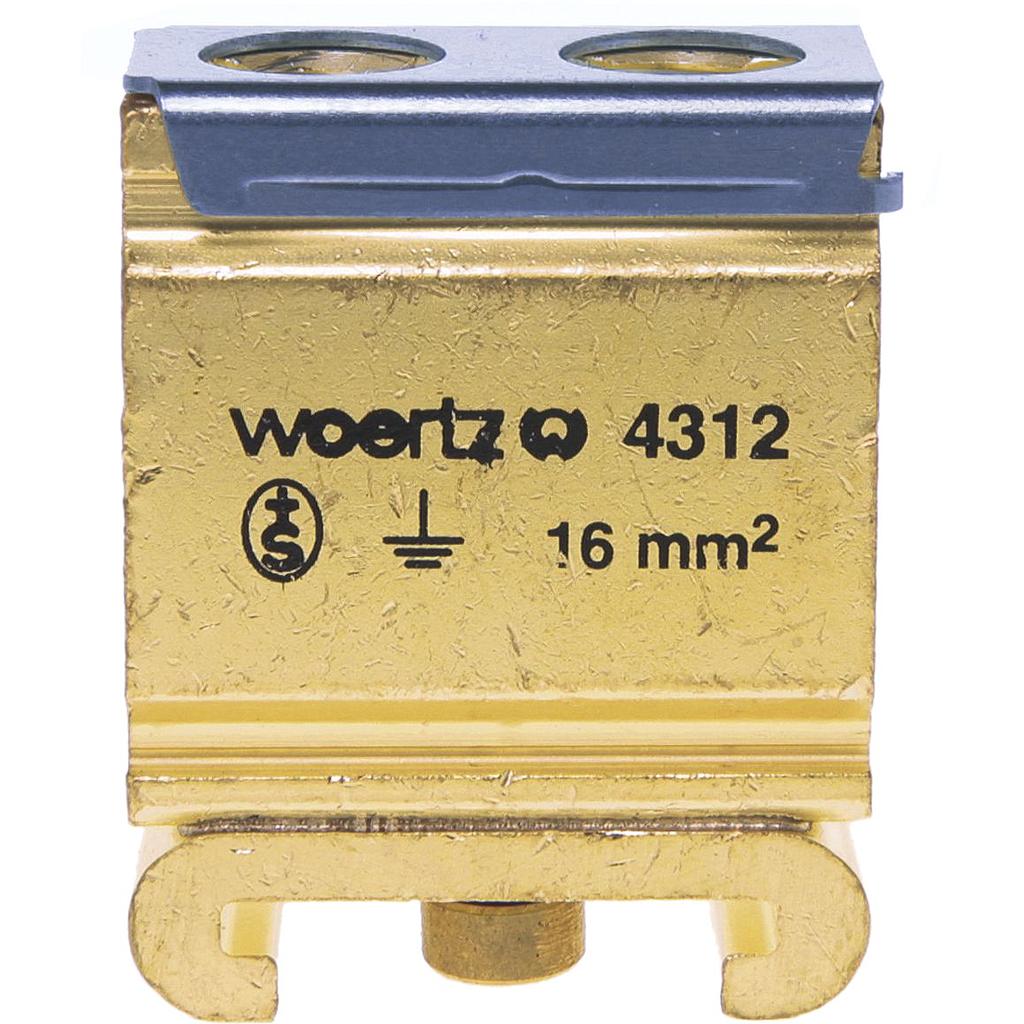 Schutzleiterklemme Woertz 4312