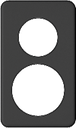Abdeckplatte I-I 43+58mm sz