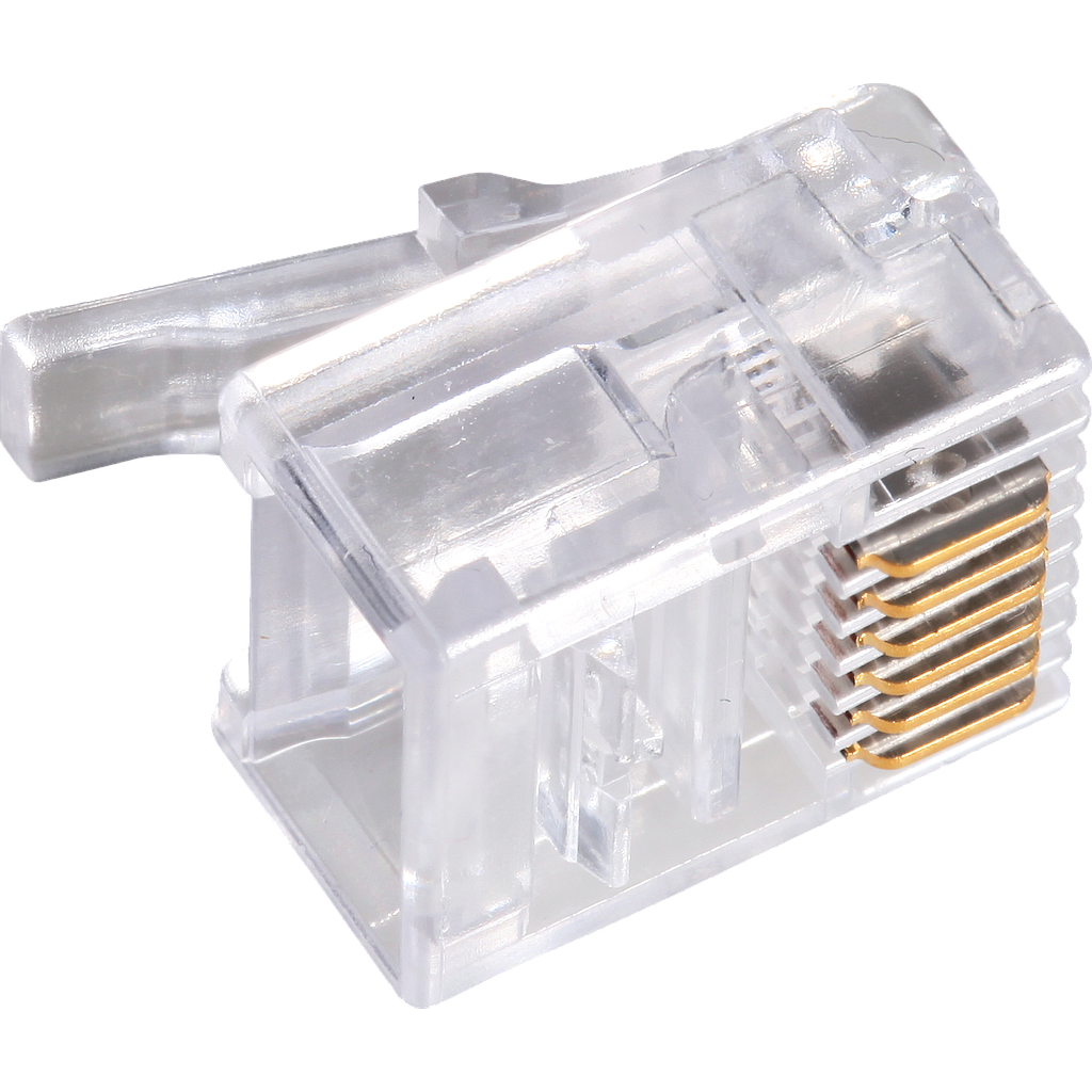 Modular Stecker AMP RJ11 MP-66U-F-5