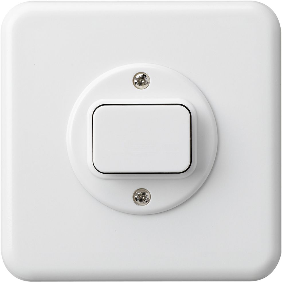 UP-Schalter BAS 3/2L ws
