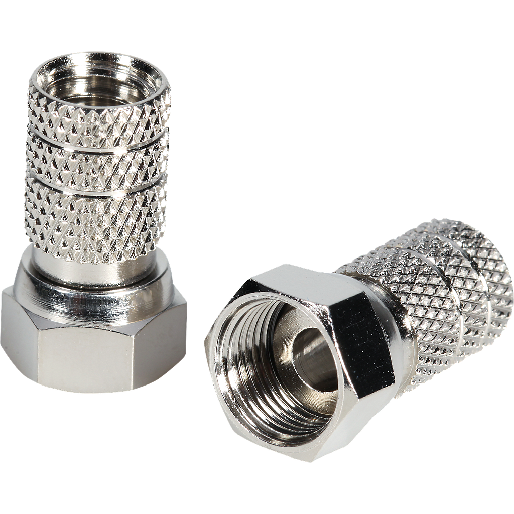 F-Stecker zu DG113 / MK96, schraubbar
