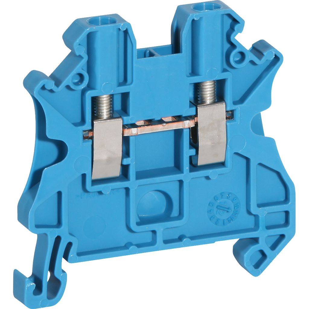Reihenklemme 0,14-4mm² bl AWG