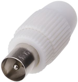 Koaxialstecker R/TV 75 Ohm ws,