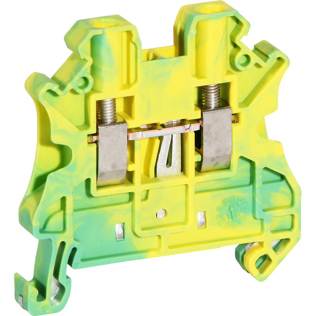 Reihenklemme 0,14-6mm² gn-gb