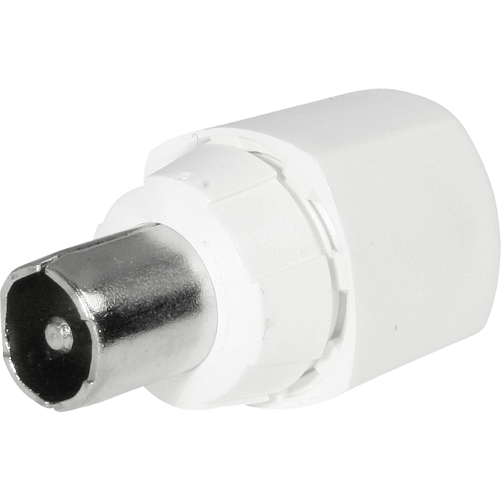 Koaxialstecker gerade