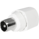 Koaxialstecker gerade