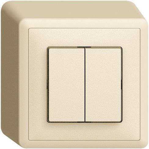 AP-Druckschalter Edue 1/3+3/1P