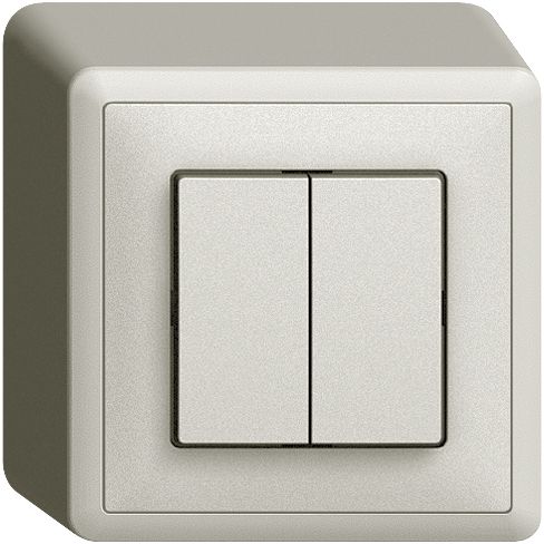 AP-Druckschalter Edue 1/3+3/1P