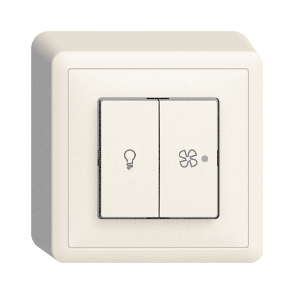 AP-Schalter f.Licht u.Ventila-
