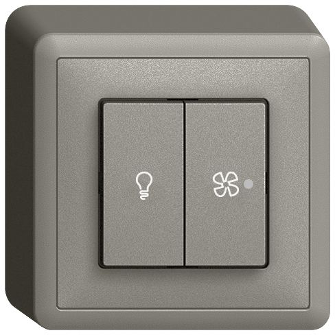 AP-Schalter f.Licht u.Ventila-