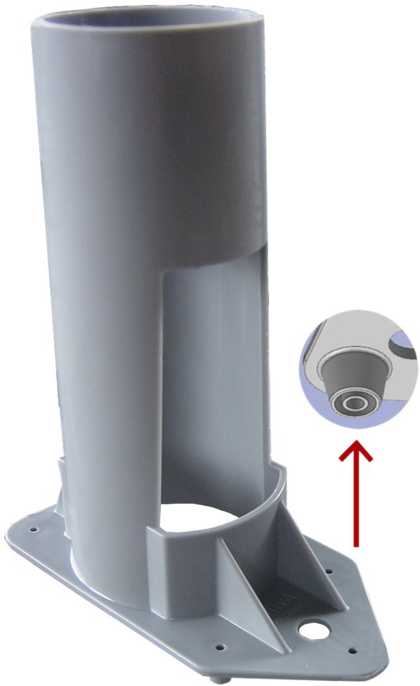 Rohrstütze Fawa 4×M16 /20,