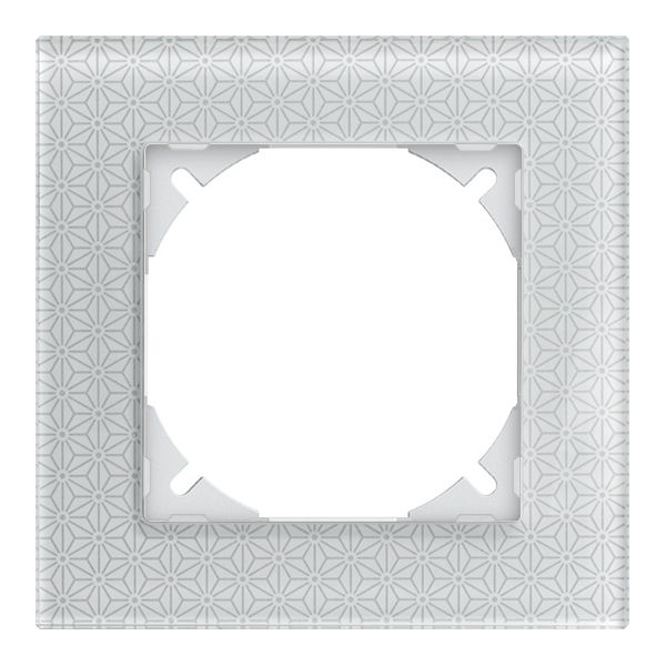 Abdeckrahmen Edue Prestige 1×1