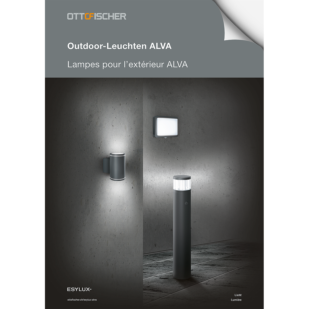 Prospekt Outdoor-Leuchten ALVA