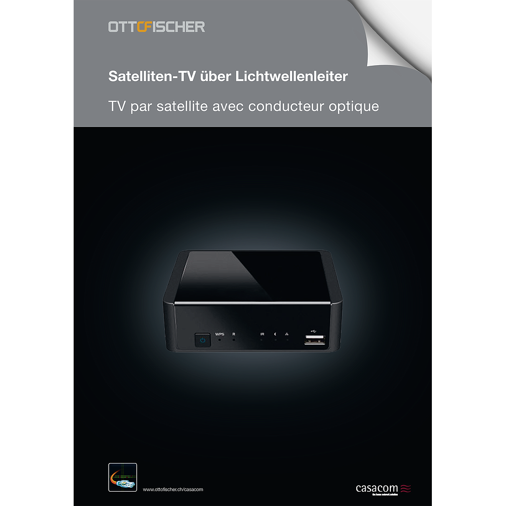 Prospekt Satelliten-TV über
