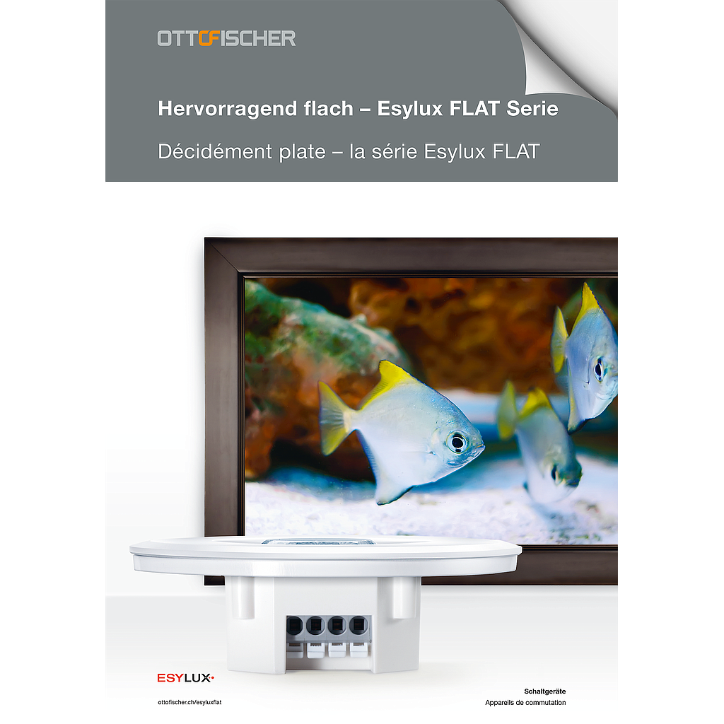 Prospekt Esylux FLAT Melder