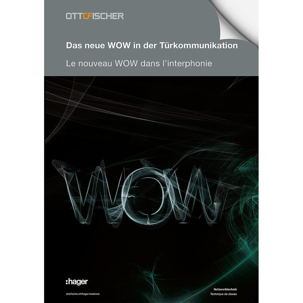 Prospekt Hager - Das neue WOW in der