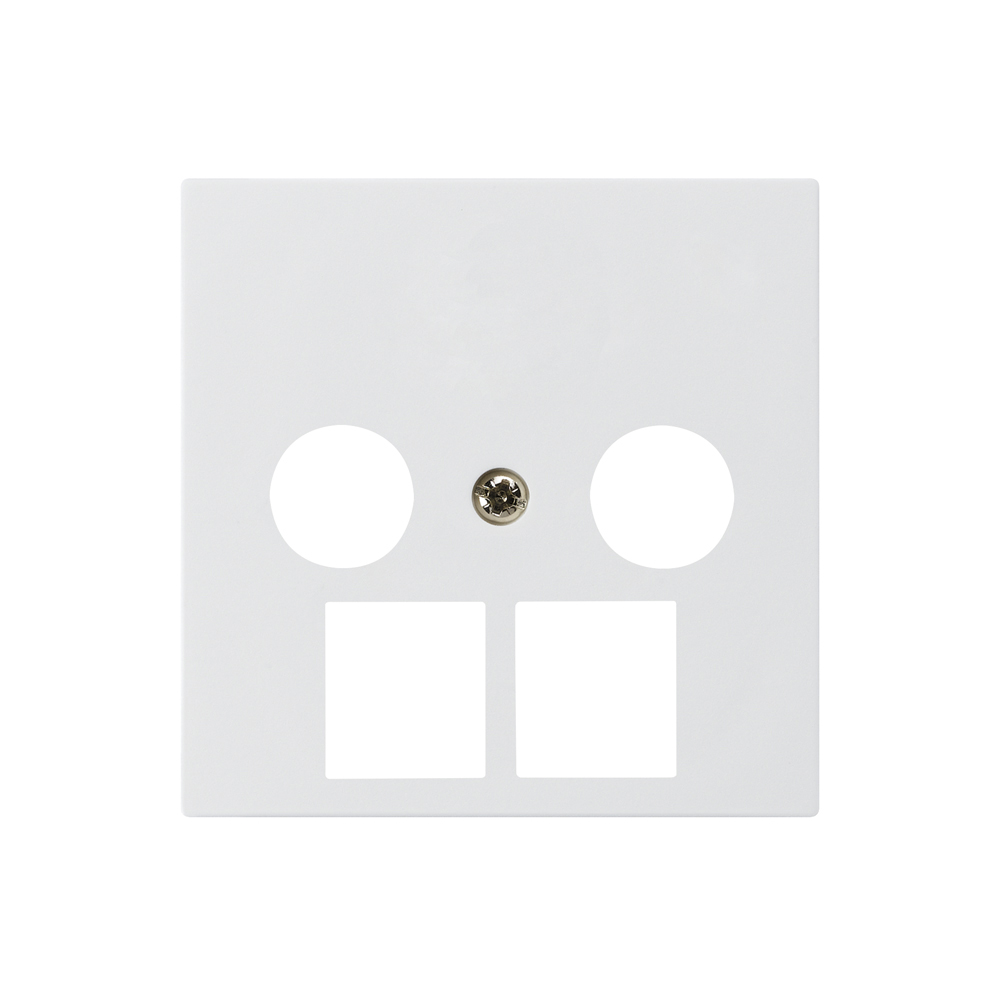 Frontplatte KAL 2×koaxial