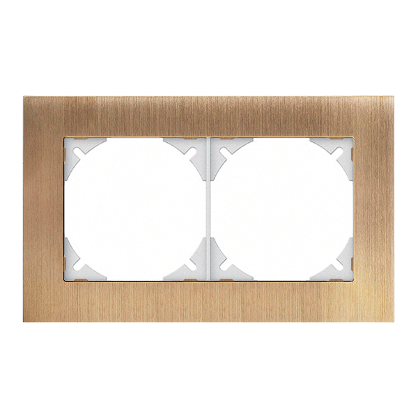 Abdeckrahmen Edue Prestige 1×2