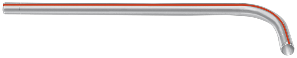 Bogen 90° PE ws 72/60 m.2m-