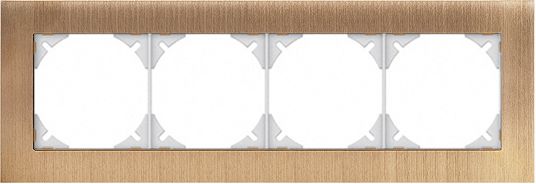 Abdeckrahmen Edue Prestige 1×4