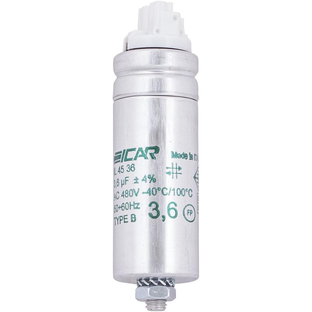 Kondensator ICAR 3,6µF 450VAC